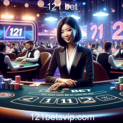 Experiência Imersiva nos Jogos Ao Vivo da 121 Bet